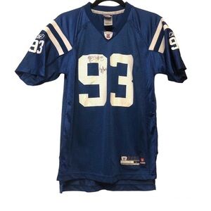 NFL Indianapolis Colts #93 Freeney Blue & White Jersey